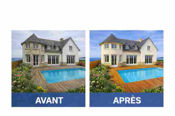 nettoyage vitre Rennes particuliers professionnels nettoyage veranda avec perche
